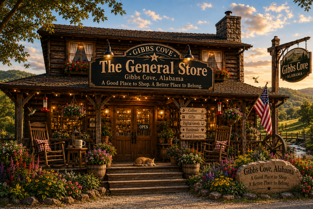 Welcome to Gibbs Cove: A Good Place to Shop. A Better Place to Belong.