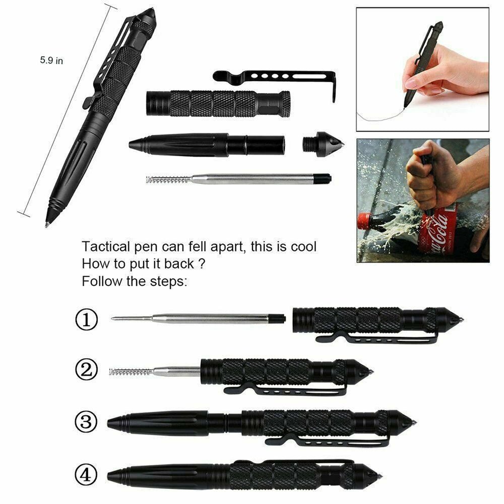 13 in 1 Survival Kit - Tactical Outdoor Camping Survival Gear Kit